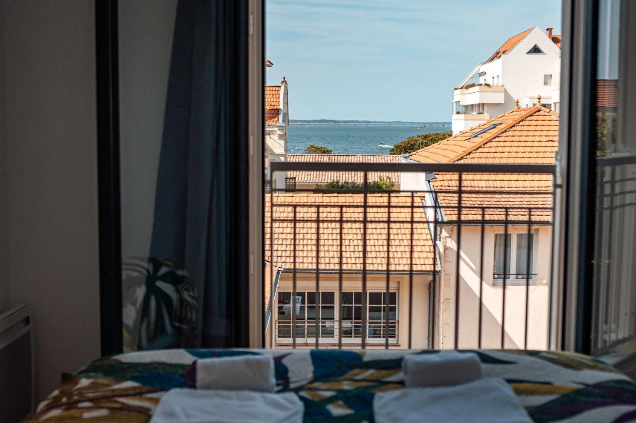 Down Center - Incroyable Vue Mer Proche Plage Arcachon Zewnętrze zdjęcie